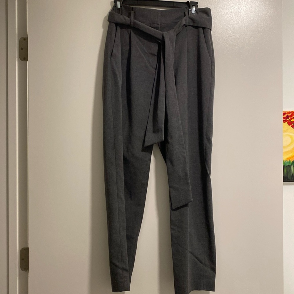 Like New Grey 1901 Trouser with Belt, Size 6